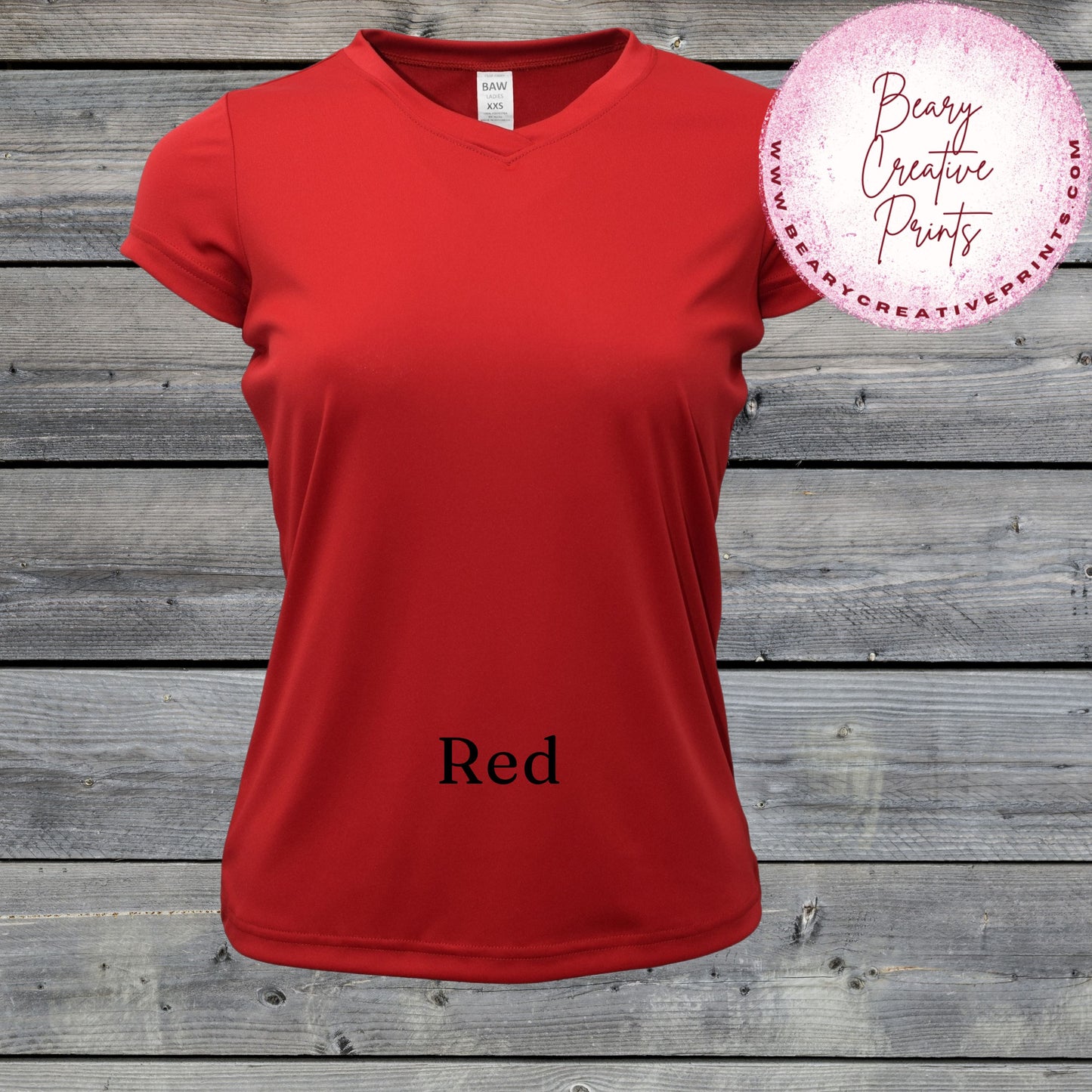 Red - BAW Dri-Fit Women's