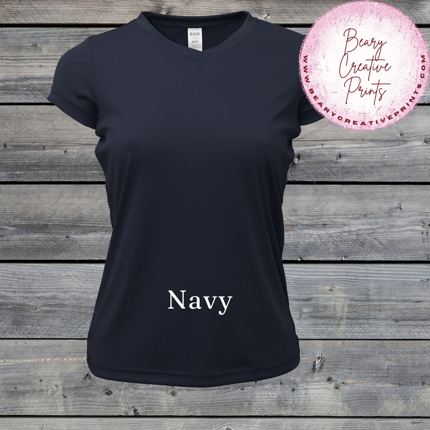 Navy - BAW Dri-Fit Women's