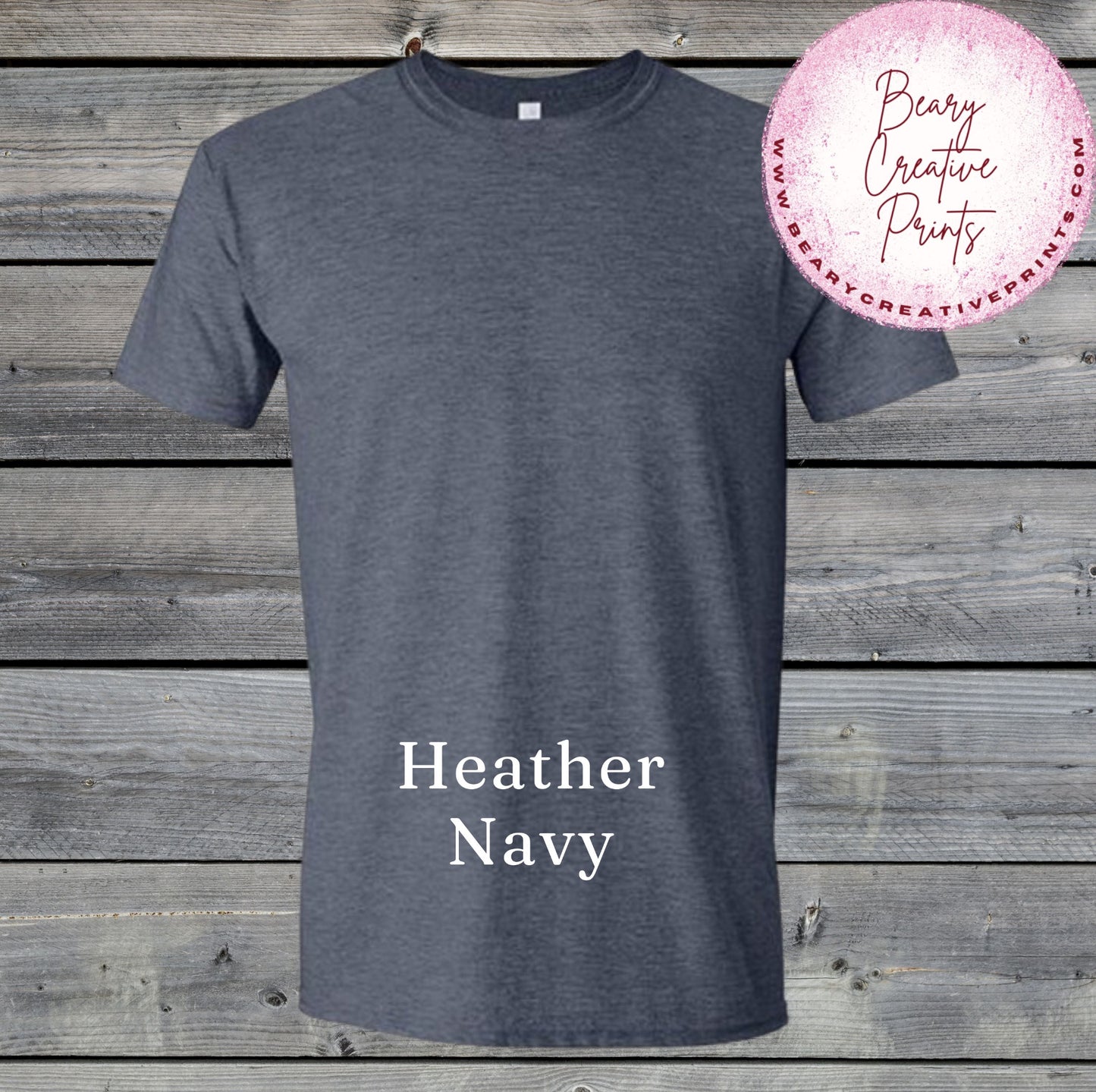 Heather Navy - Gildan