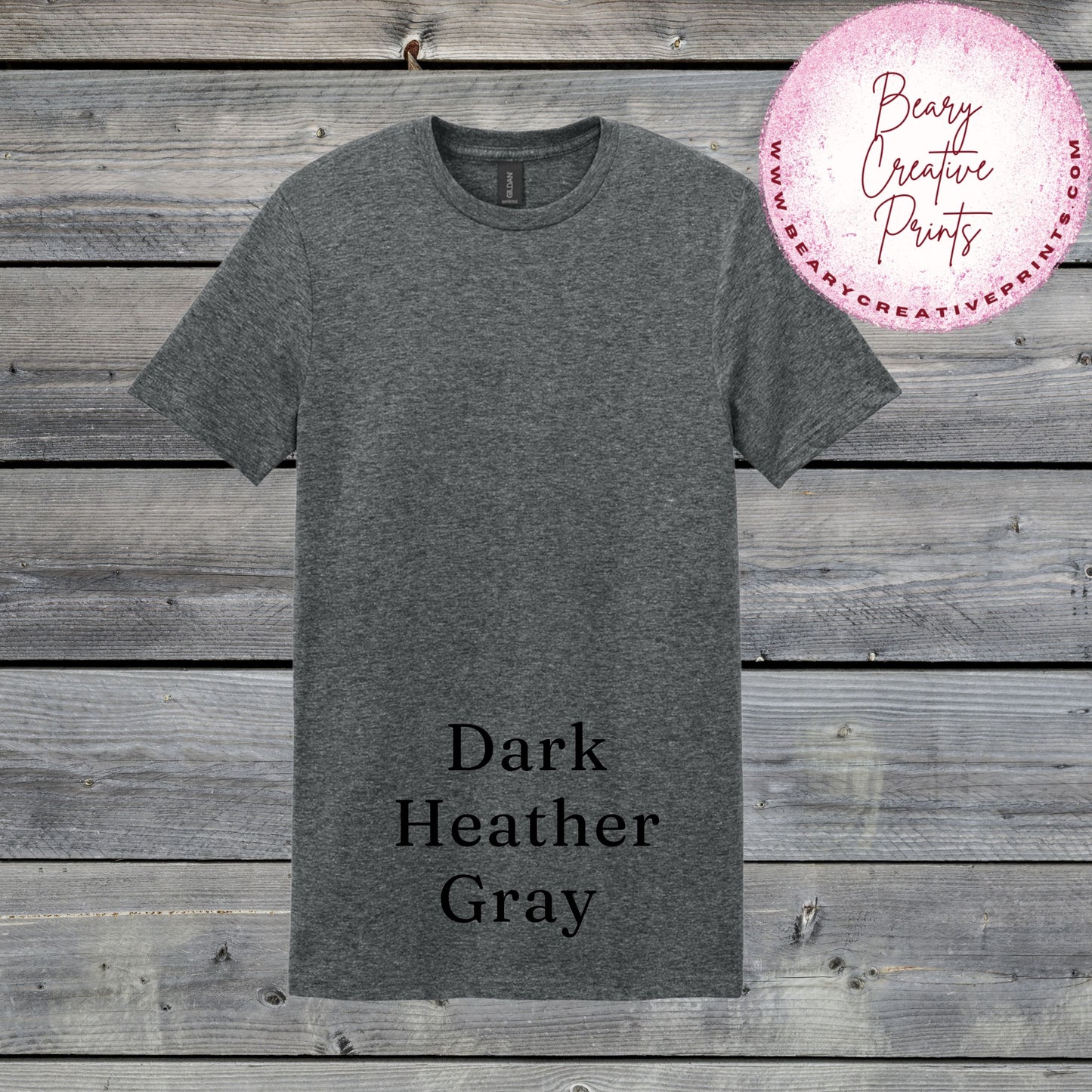 Dark Heather Gray - Gildan Softstyle