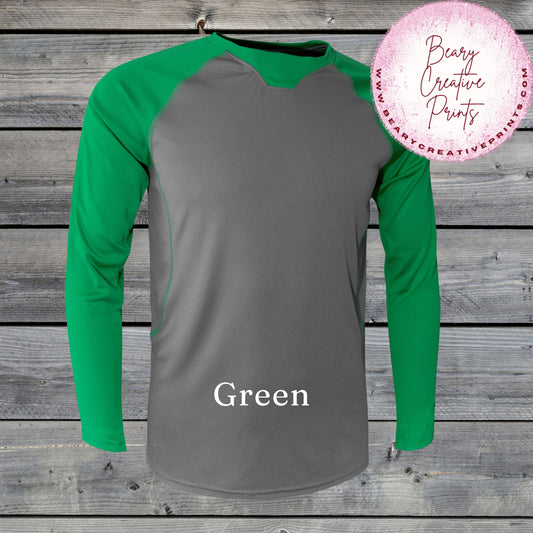 Kelly Green - Dri-Fit Baseball Shirt