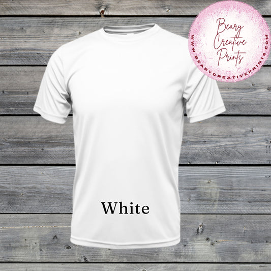 White - BAW Dri-Fit Youth