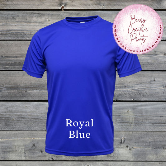 Royal Blue - BAW Dri-Fit Youth