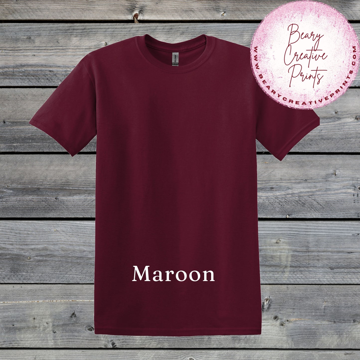 Maroon - Gildan Softstyle