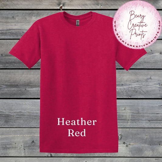 Heather Red - Gildan