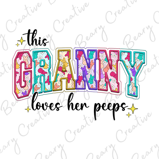 Granny Loves Her Peeps