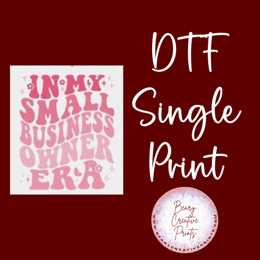 Custom Individual DTF Prints