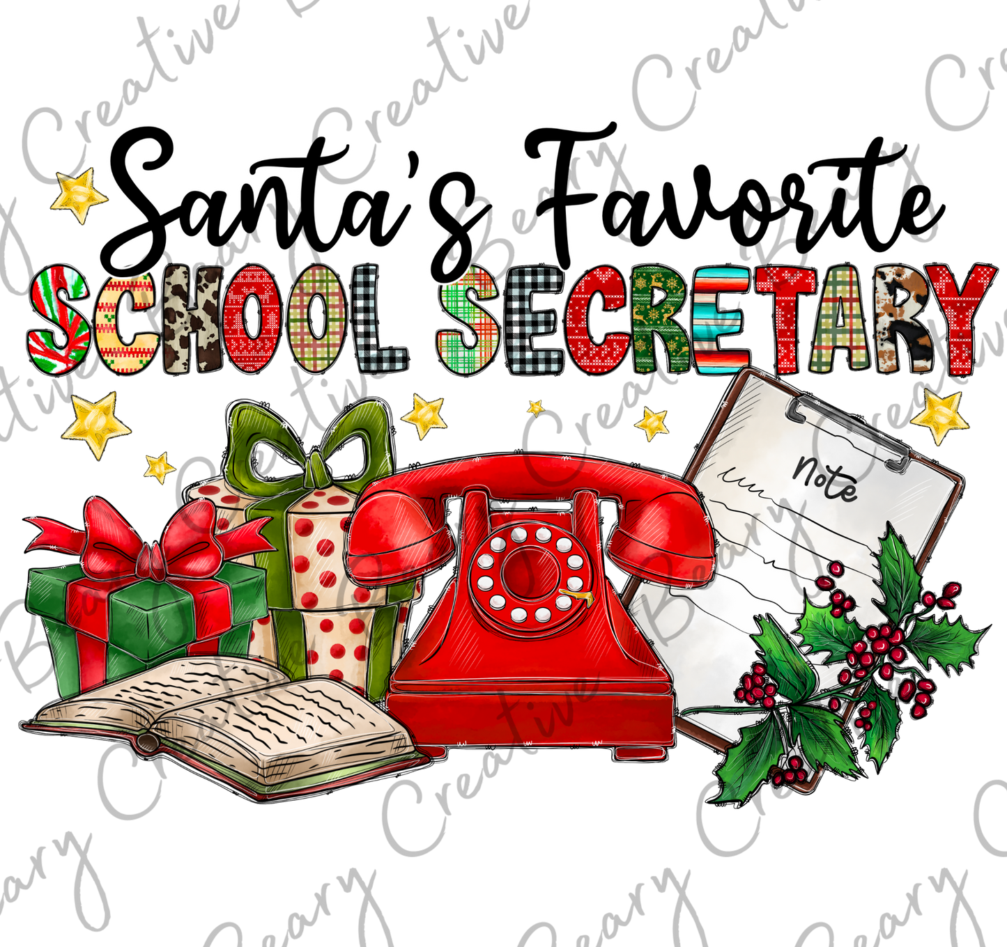 Santa's Favorite School Secretary