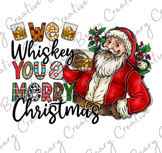 We Whiskey You A Merry Christmas