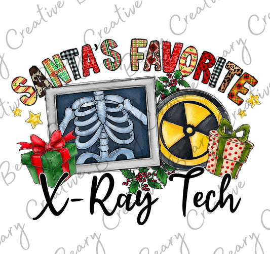 Santa's Favorite X-Ray Tech