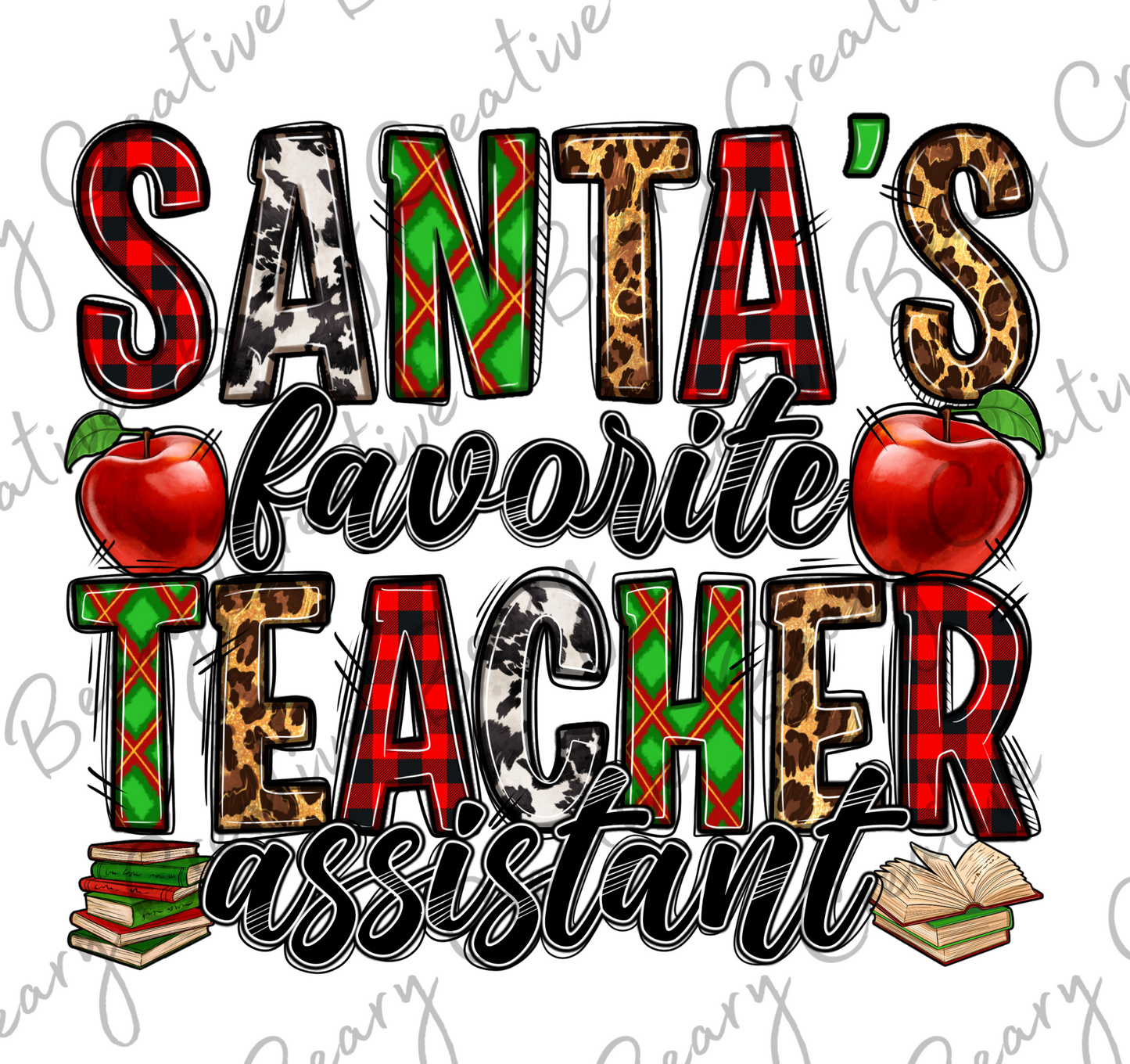 Santa's Favorite Teacher Assistant