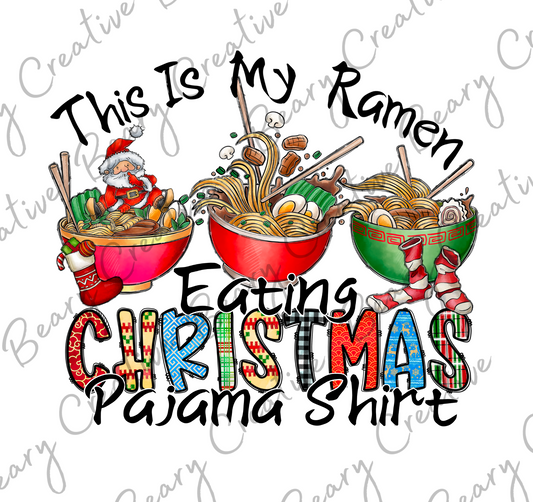 This is my Ramen Eating Christmas