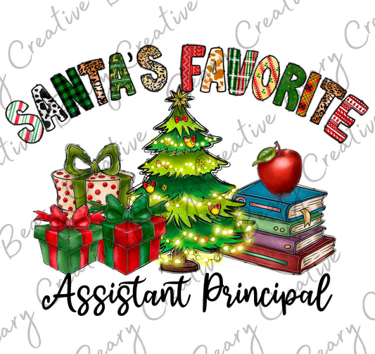 Santa's Favorite Assistant Principal