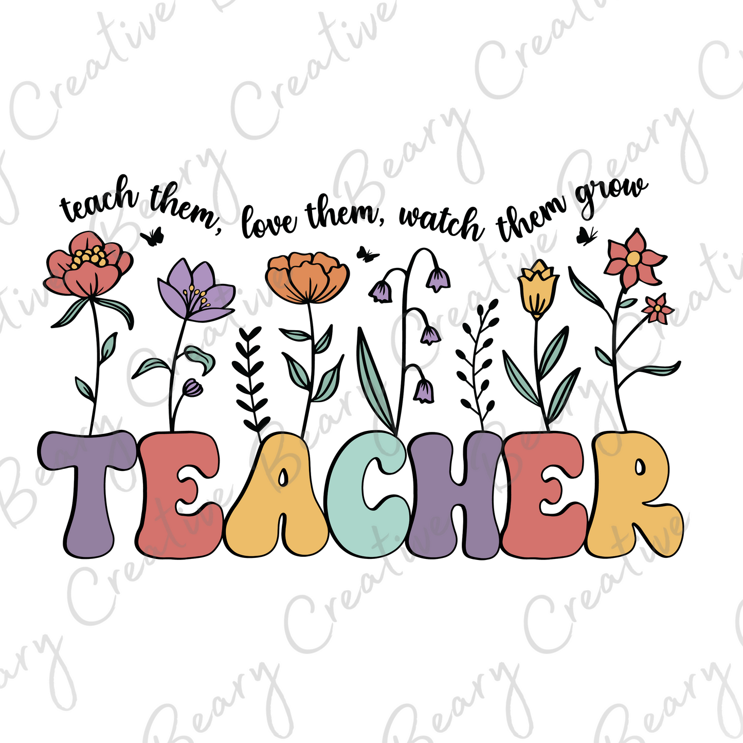 Teacher Flower Garden