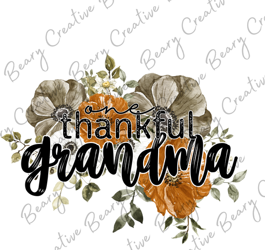 One Thankful Grandma